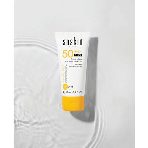 Soskin cолнцезащитный крем С высокой степенью защиты SPF 50 50 мл 3740₽