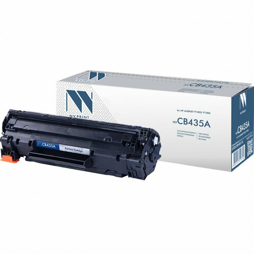 Картридж лазерный NV PRINT NV-CB435A для HP LaserJet P1002/1005/1006/1007/1008 361191 (1) картридж nv print совместимый cb435a для hp lj p1005 p1006 p1007 n