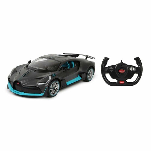 электромобиль bugatti divo черный глянец Машина Rastar РУ 1:14 Bugatti Divo Серая 98000