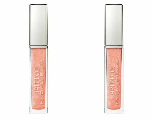 Блеск для губ ARTDECO Hot Chili Lip Booster, с перцем чили, тон 4, 6 мл, 2 шт