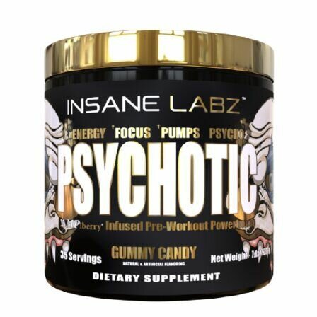 Insane Labz Psychotic GOLD (200 гр) - Вкус: Апельсин