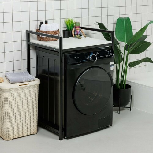 Стеллаж для стиральной машины/для сушильной машины/металлический каркас, глубина 60 см.