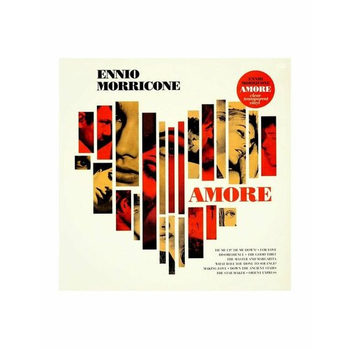 Виниловая пластинка OST, Amore (Ennio Morricone) (coloured) (8016158025941) ost novecento ennio morricone coloured lp 2023 clear red limited виниловая пластинка