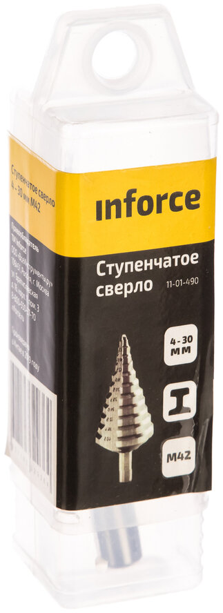 Ступенчатое сверло Inforce - фото №12