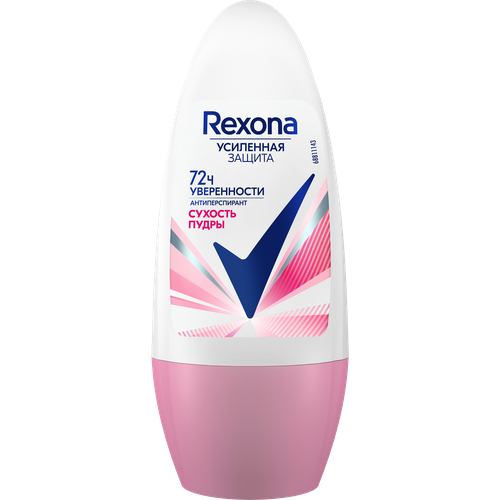 Дезодорант Rexona Cухость пудры 48ч роликовый 50мл 779₽