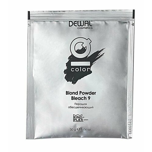 Dewal Cosmetics Порошок обесцвечивающий IQ Color Blond Powder Kingplex Bleach 9 30гр 390₽