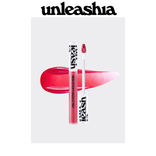 Нелипкий мерцающий тинт для губ Unleashia Non-Sticky Dazzle Tint №12 Flamingo