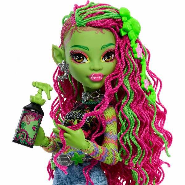 Кукла Монстр Хай Венера Макфлайтрап с питомцем Monster High Venus McFlytrap HRP81