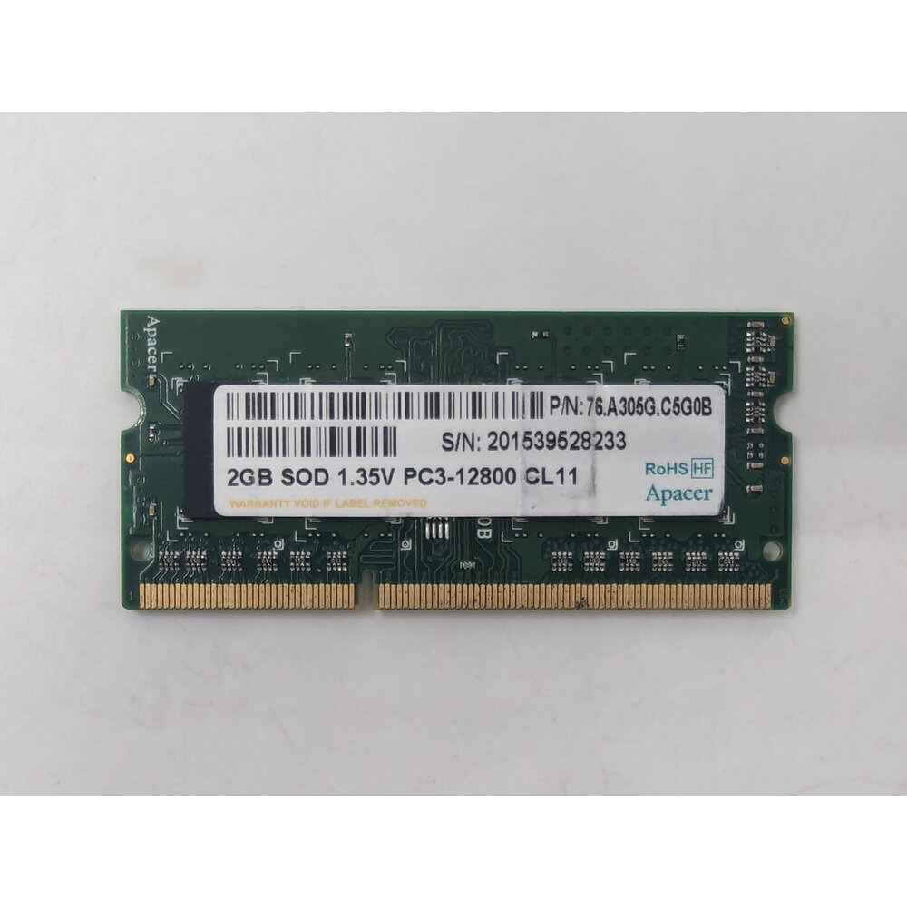 Модуль памяти 76. A305G. C5G0B, Apacer, DDR3, 2Gb, 12800