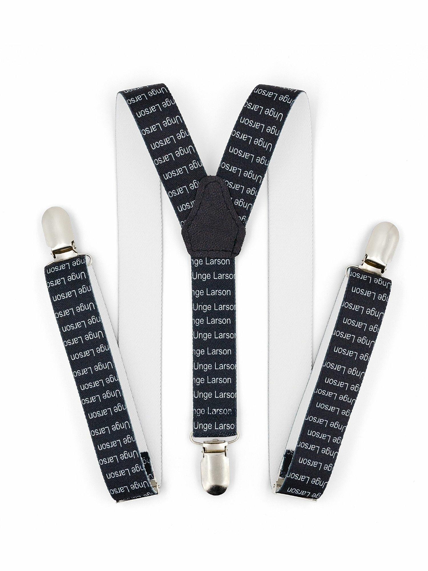 Подтяжки Андерсен для детей, размер 105-125, черный/серый