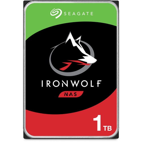 Жесткий диск HDD Seagate SATA3 1Tb NAS 5900 64Mb 1 year warranty 10310₽