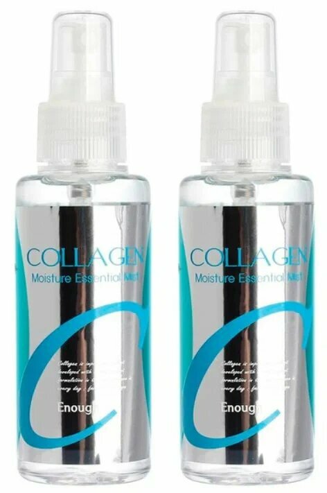 Мист для лица увлажняющий с коллагеном Enough Collagen Moisture Essential Mist, 100 мл, 2 шт