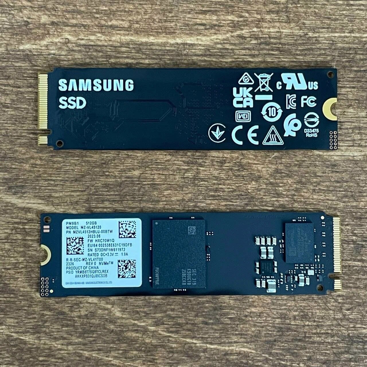 512 ГБ Внутренний SSD-диск Samsung PM9B1 MZ-VL45120 OEM