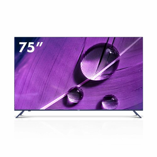 Телевизор Haier 75 Smart TV S1 75 4K UHD, черный