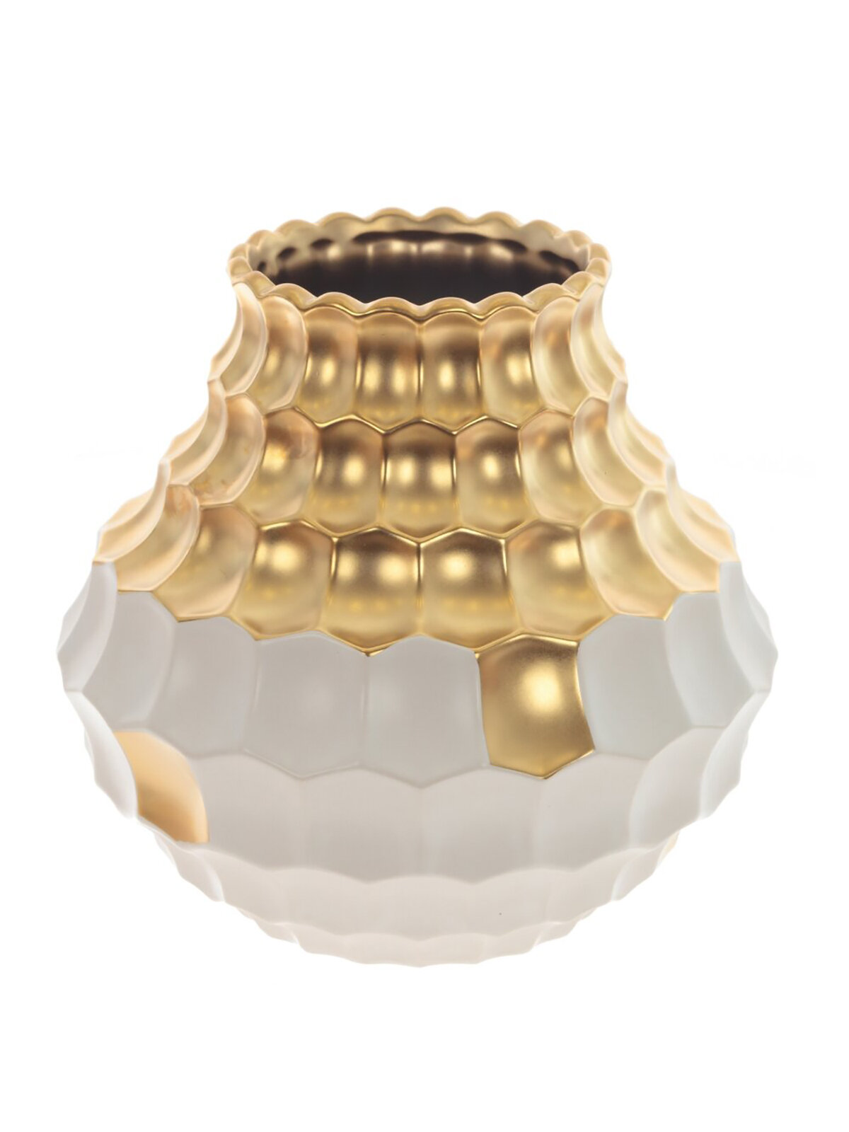 фото Ваза для цветов Remecoclub, фарфоровая, 19x20 см