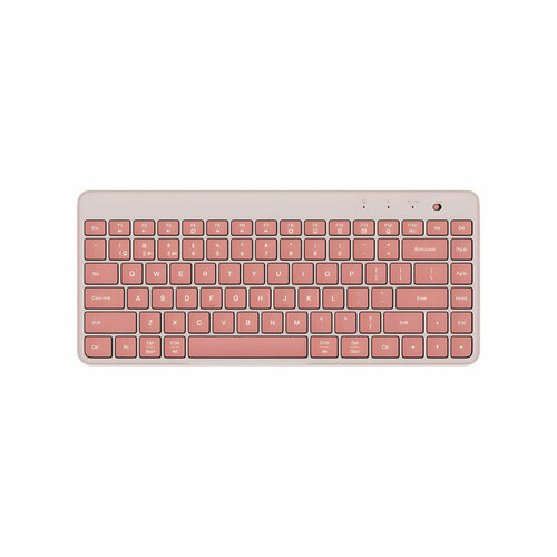 Беспроводная клавиатура Xiaomi, английская раскладка, розовый