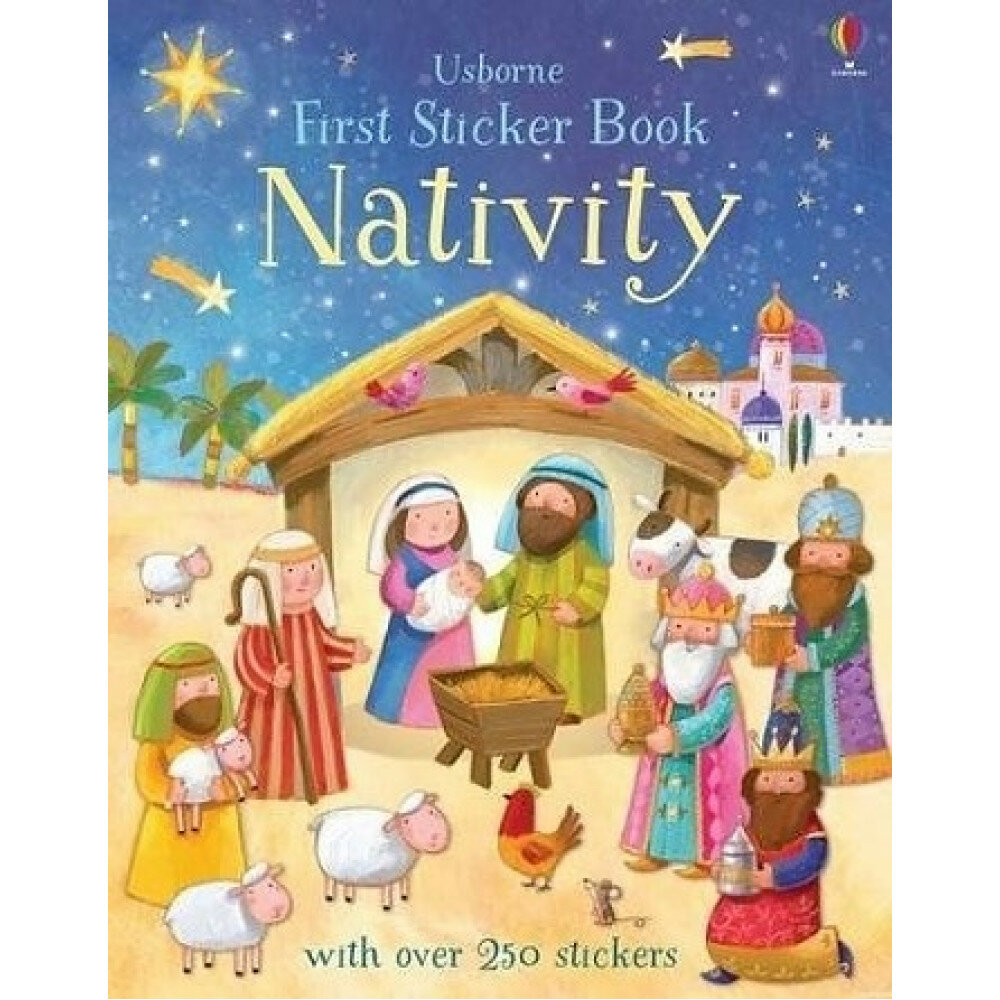 First Sticker Book. Nativity (Felicity Brooks) - фото №1