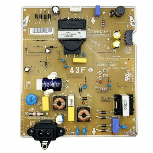 LGP43DJ-17F1 15 EAX67264001 блок питания 3627₽
