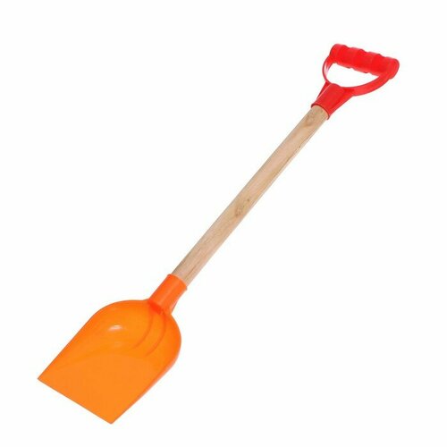 Лопатка с деревянной ручкой 56 см микс 661₽