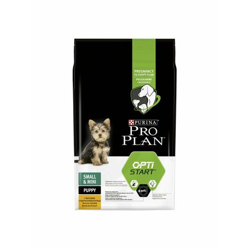 Purina Pro Plan Opti Start с курицей для мелких и карликовых пород 3 кг