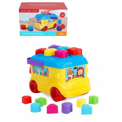 Сортер Школьный автобус (16 предметов) 21403