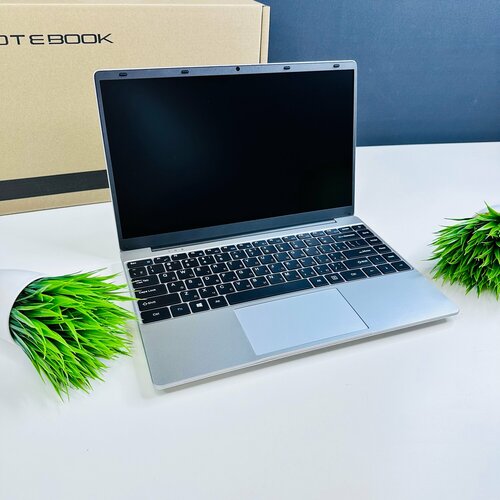 14 ноутбук Intel N4000 (до 2.6 GHz), RAM 6 GB, SSD 1024 GB, Intel UHD Graphics, Русская клавиатура, Windows 10 Pro серебристый, серый, темный