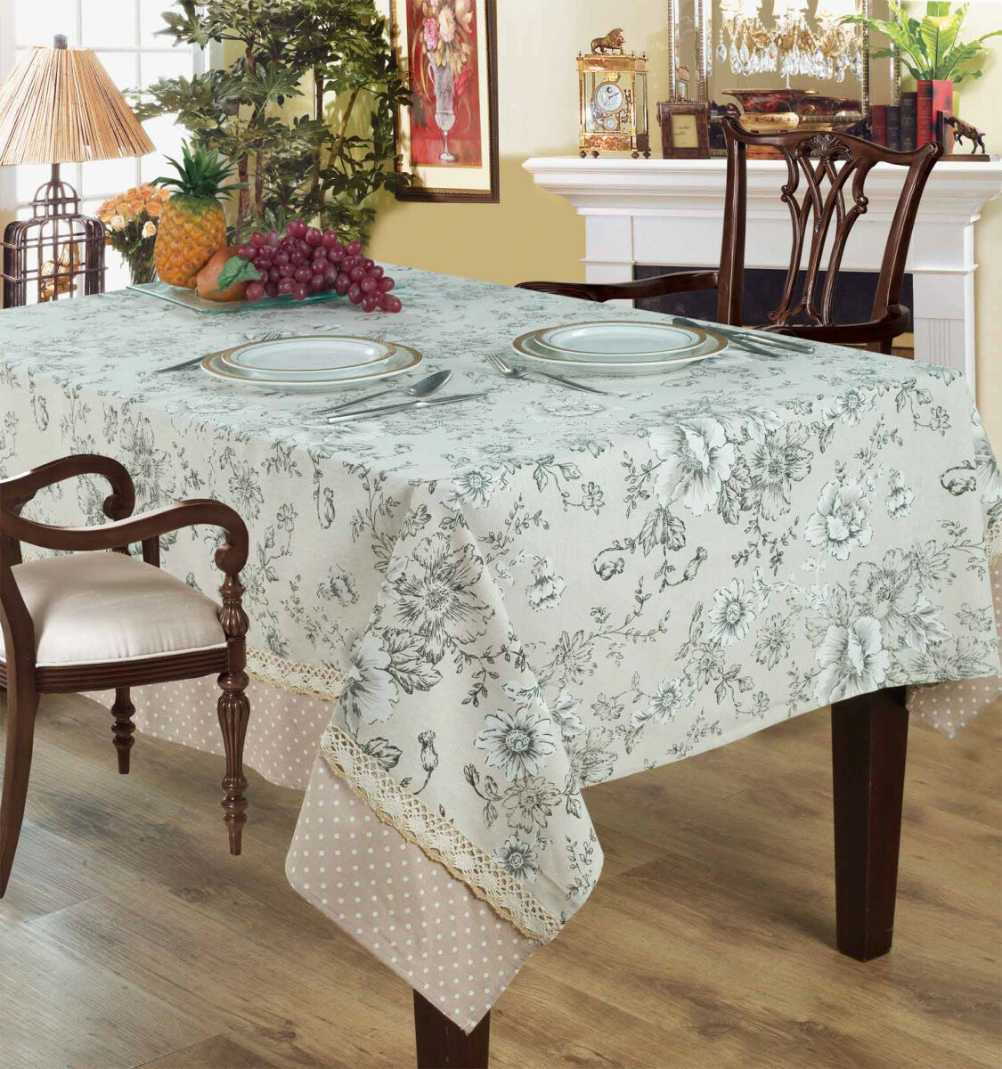 фото Скатерть Valtery SK 63 (хлопок), 160х220 см
