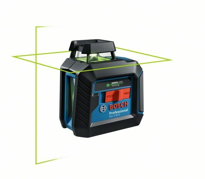 Уровень лазерный Bosch GLL 2-20 G BT150, зеленый луч, штатив, 10 м 0601065001