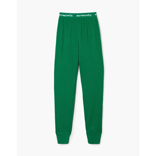 Брюки Gloria Jeans, размер S/164 (42), зеленый