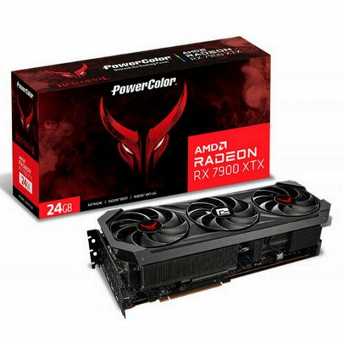 Видеокарта PowerColor RX7900XTX Red Devil 24GB GDDR6 384bit 3xDP HDMI 3FAN RTL 13001000₽