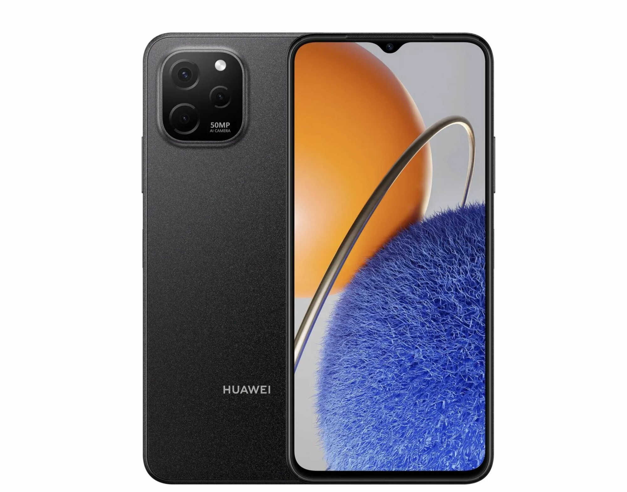 Смартфон HUAWEI nova Y61 4+128, (EVE-LX9N ), Черный, (51097SXA)
