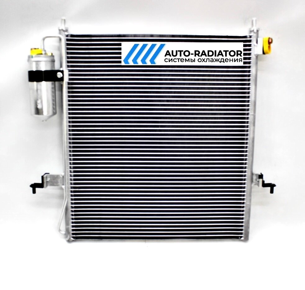 Радиатор кондиционера для Mitsubishi L200 2.5TD 2006-2015 / Mitsubishi Pajero Sport 2 2008-2016