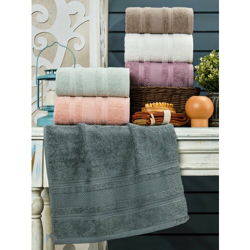 Набор полотенец PHILIPPUS махра 50х90 см (6 штук) COLESSIUM COTTON MELISSA