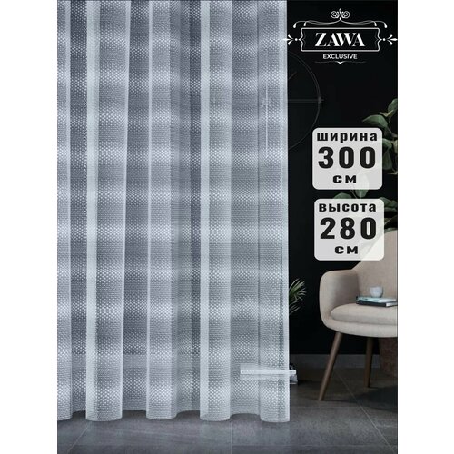 Тюль гипюр жаккардовай 300x280