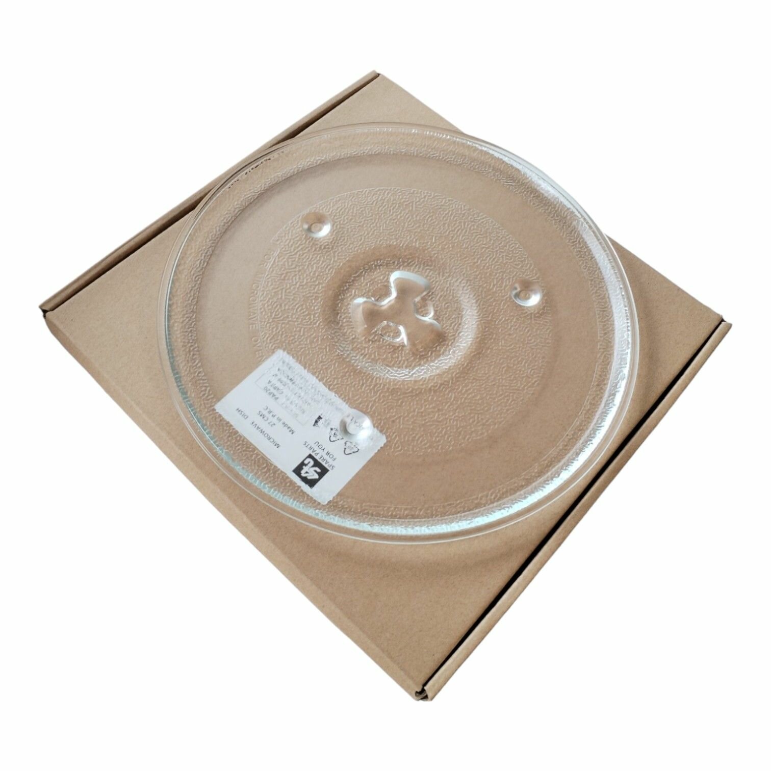 Блюдо СВЧ универсальное 270 мм с коуплером — фото 1