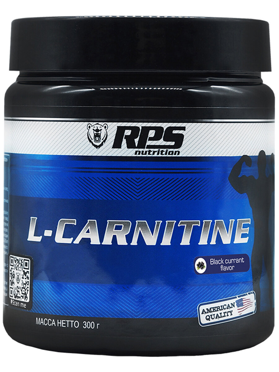 Л-Карнитин RPS Nutrition L-Carnitine - 300 грамм, черная смородина