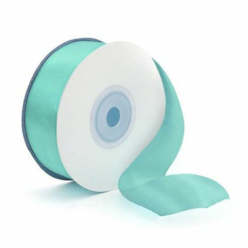 Лента Атлас Морская волна / 2,5 см * 22,85 м