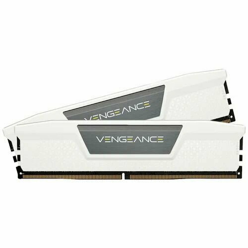 Оперативная память Corsair DDR5 64GB 2x32GB 5200Mhz Vengeance White CMK64GX5M2B5200C40W 2990000₽