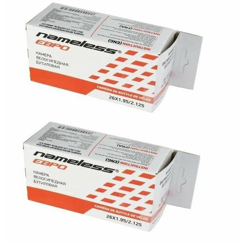 Велокамера 26х1952125 AV 35мм Nameless 2 штуки 620₽