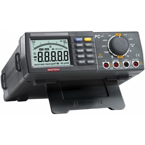 Мультиметр настольный цифровой высокоточный автоматический Mastech MS8040