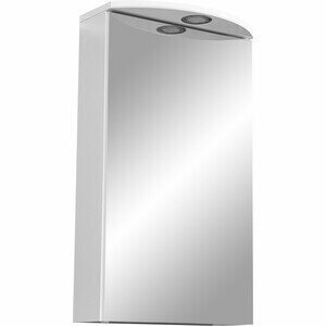 фото Зеркало-шкаф Stella Polar Альда 40 с подсветкой, белый (SP-00000222)