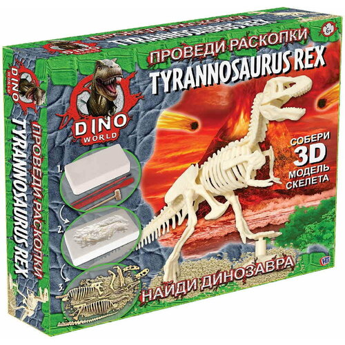 Набор DINO WORLD Проведи раскопки Т-Рекс 1580₽