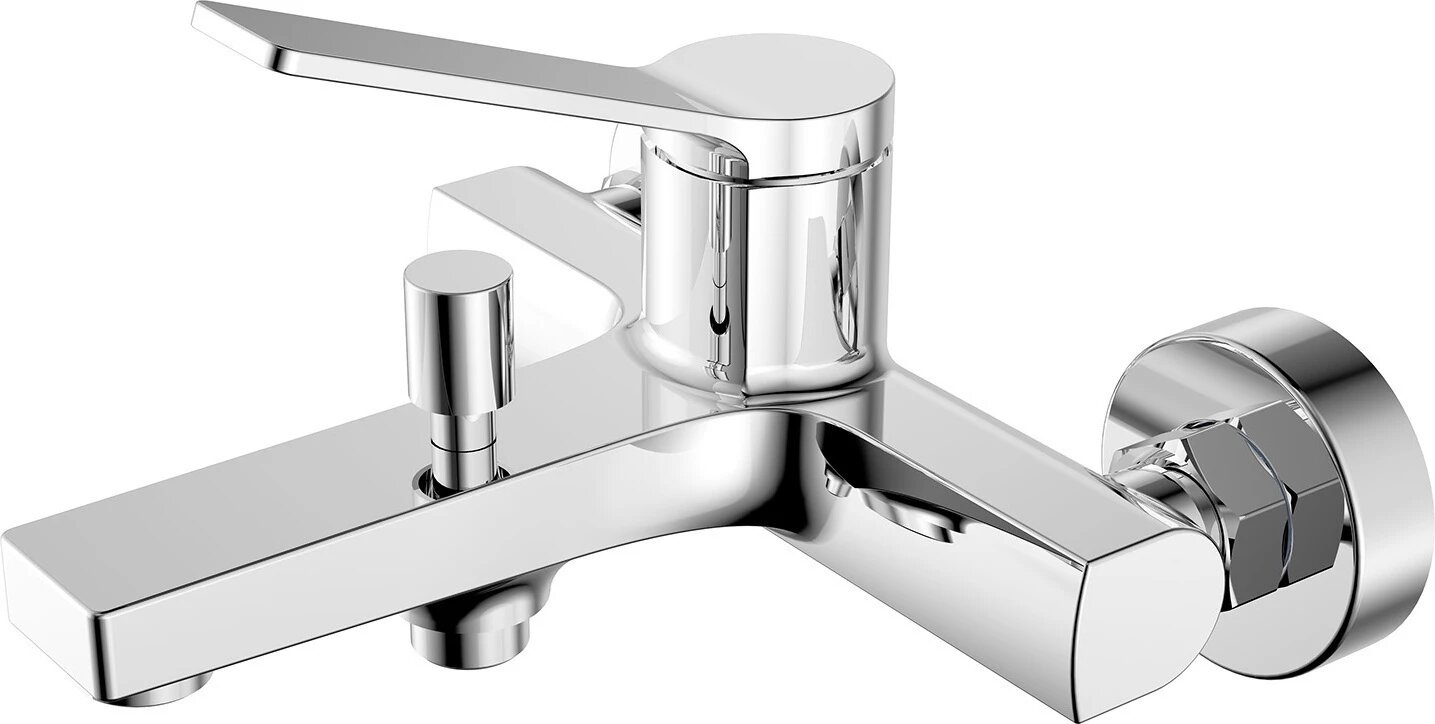 Смеситель Azario Vise AZ-VSA238330C для ванны и душа с ручным душем