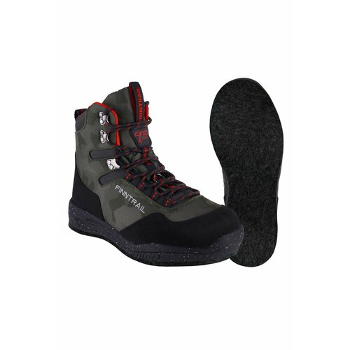 Забродные ботинки для вейдерсов Sportsman на войлочной подошве для рыбалки, охоты и квадроциклов