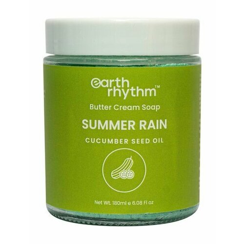 Крем-мыло для тела с маслом семян огурца и маслом ши Summer Rain Butter Cream Soap 2633₽