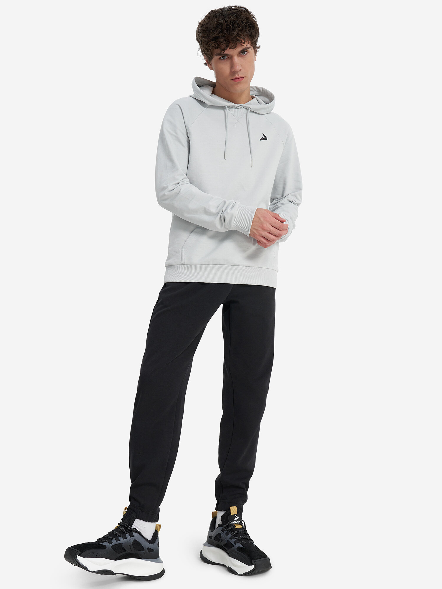 Худи Demix, размер 54, , серый — фото 1