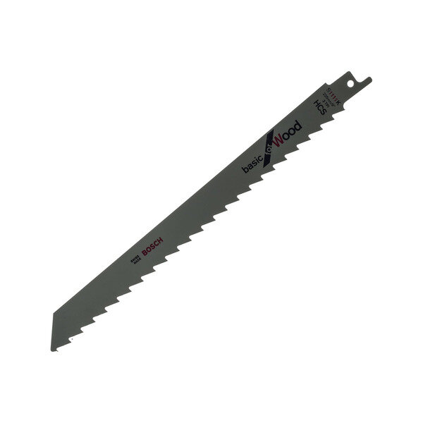 Пильное полотно для сабельной пилы BOSCH S1111K (2608650617), 225 мм, 2 шт.