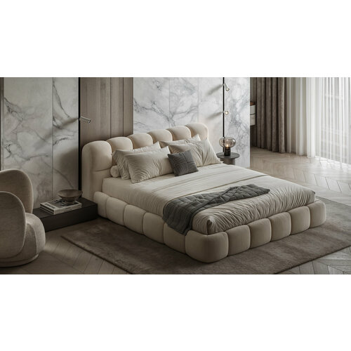 Кровать двуспальная ROCCO BED 3, 160х200 см с подъемным механизмом
