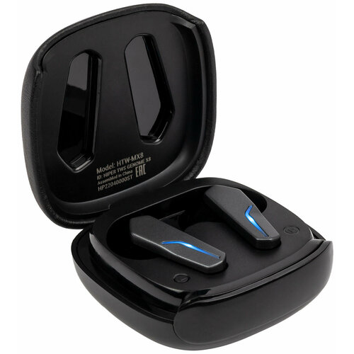 Беспроводные наушники Hiper TWS GENOME X8 черный HTW-MX8 353000₽