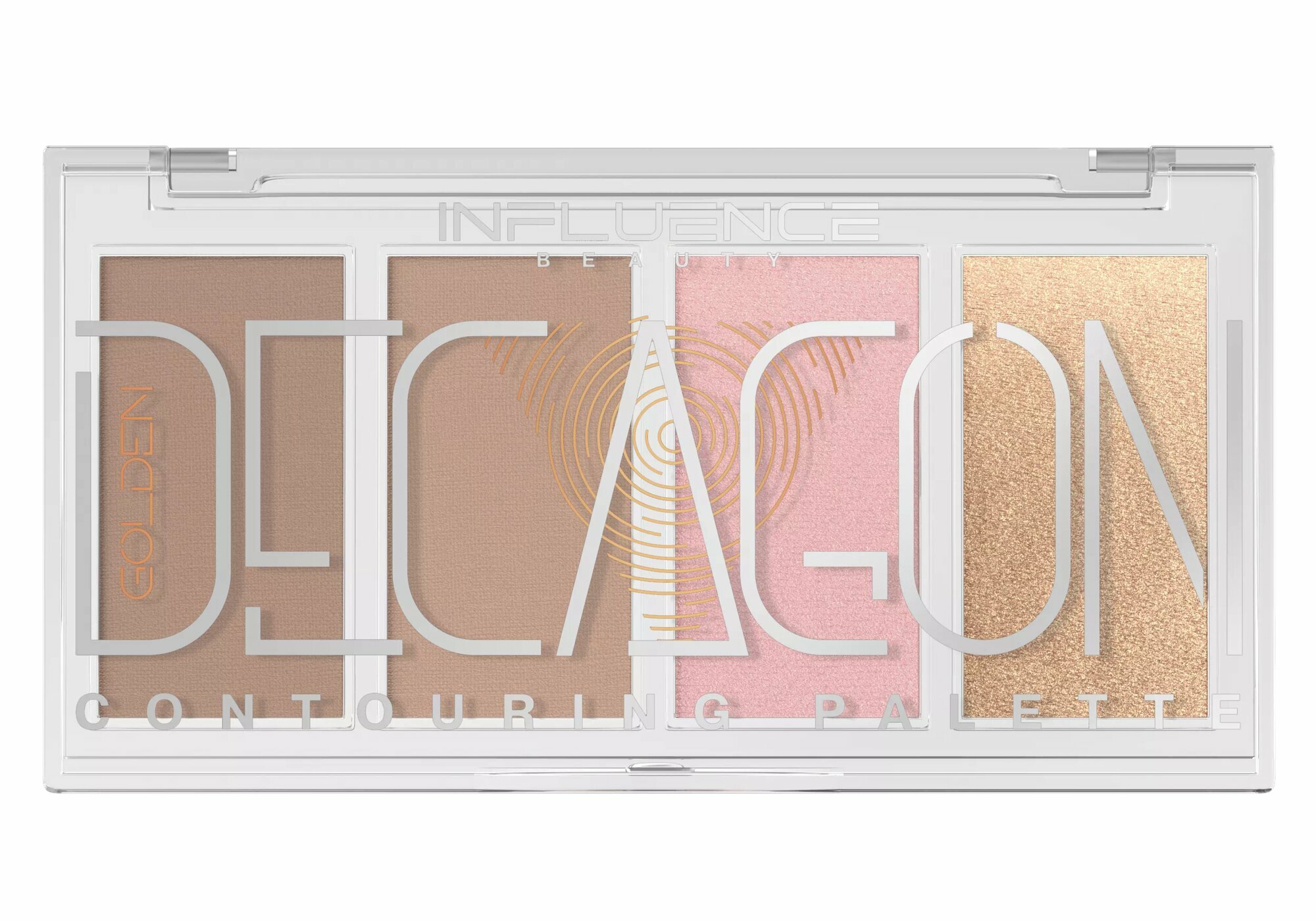 Палетка для контуринга Influence Beauty Golden decagon 10 г